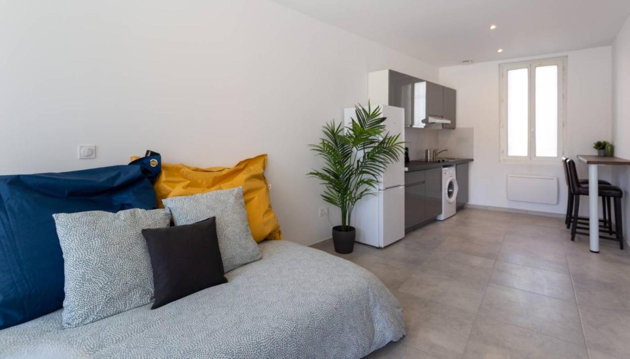 Maxbnb - Climatise - Grand Studio 37M2 & Terrasse 30M2 - Est Toulon Exterior foto